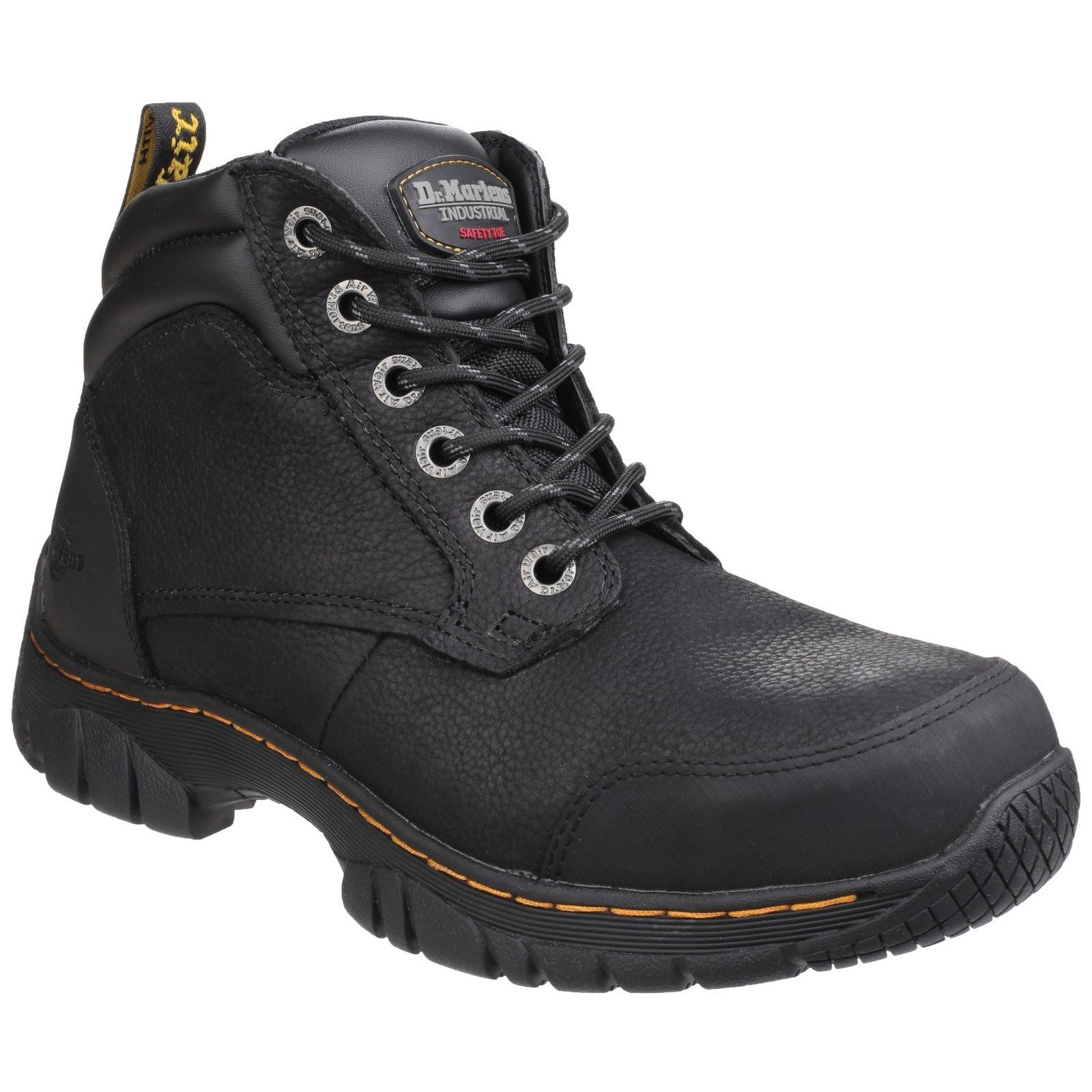 Dr Martens Unisex Riverton SB Lace up Hiker Boot Black 24533 - Black 4