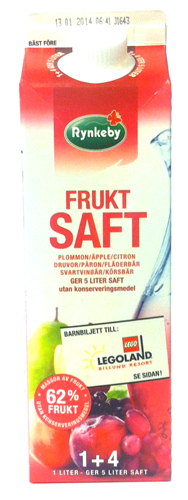 Frukt Saft Plom/Äppl/Citr/ - 63% rabatt