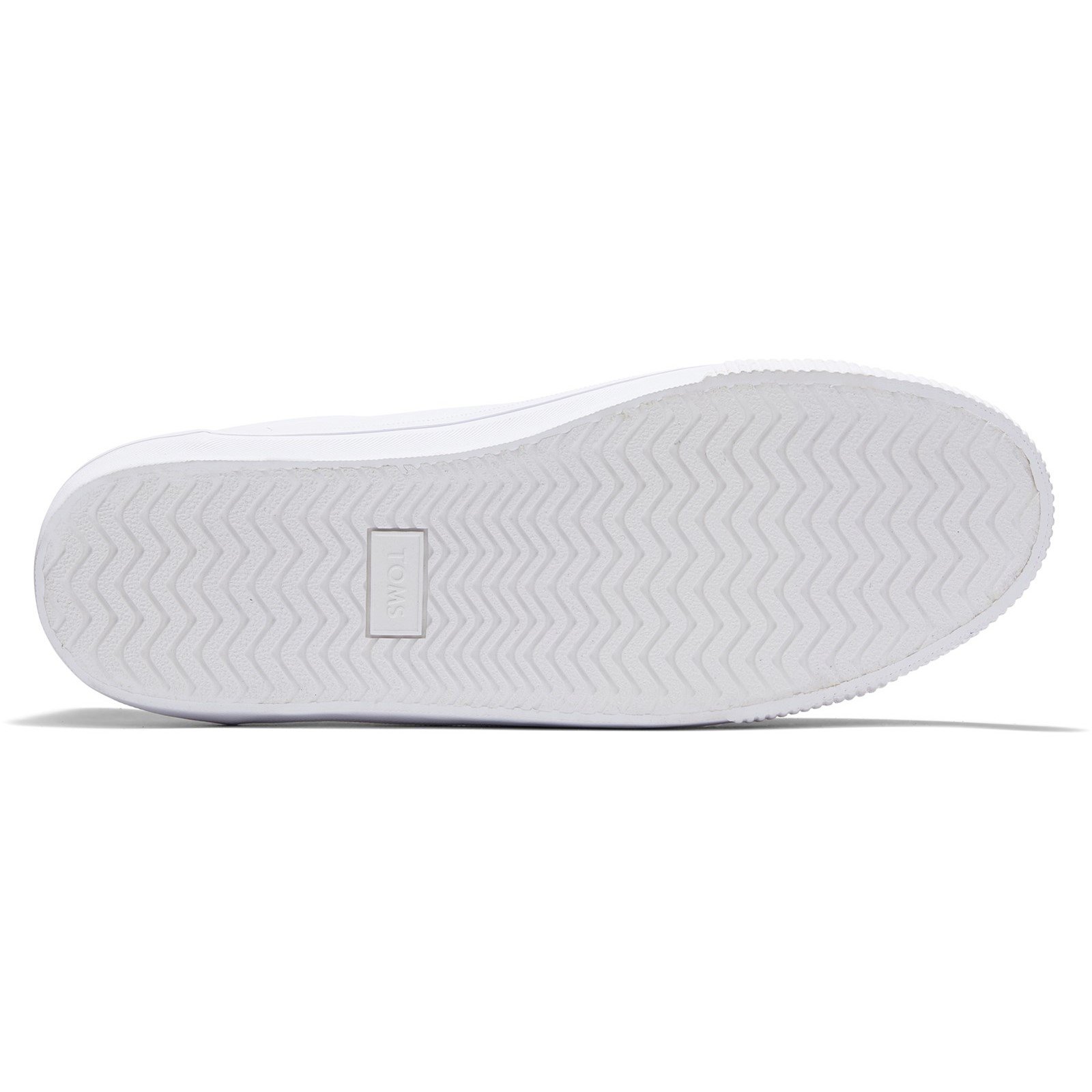 TOMS Men's Carlson Leather Trainer Various Colours 32558 - White 11
