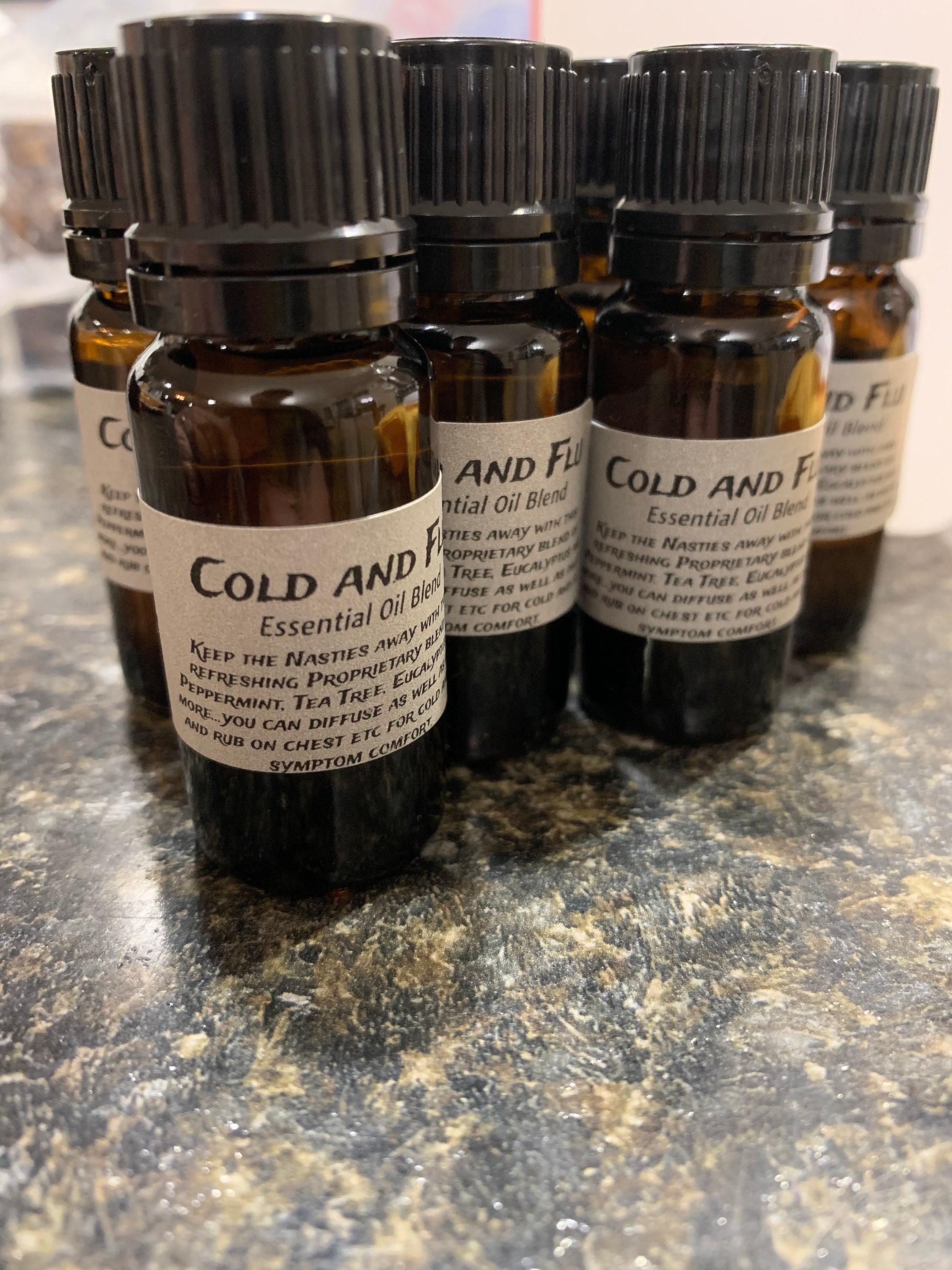Cold & Flu Essential Oil Blend 10 Ml