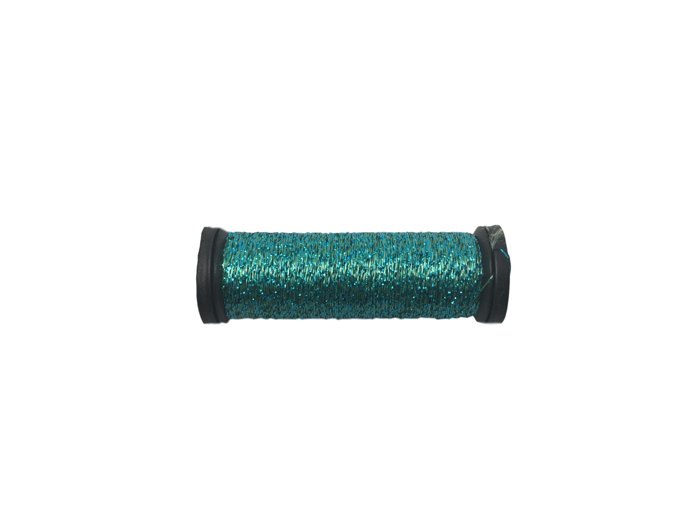 Turquoise 029 Kreinik Metallics Blending Filament 50 Meters | 55 Yards - 1 Spool