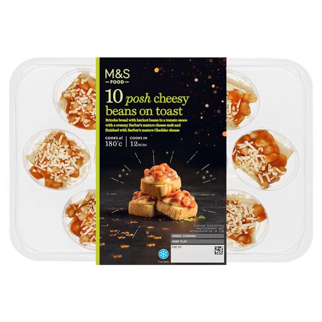 M&S 10 Posh Cheesy Beans on Toast