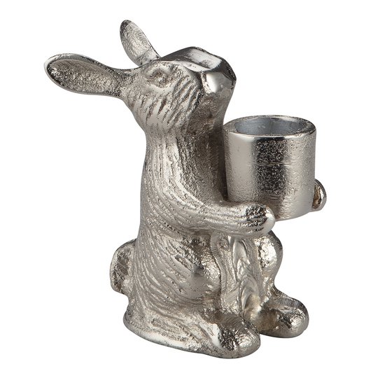 Variera - Ljusstake Hare 9 cm Silver