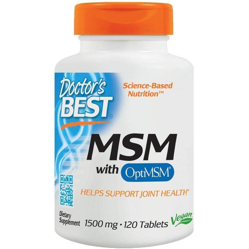 MSM with OptiMSM, 1500mg - 120 tablets