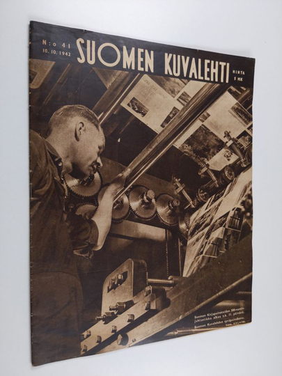 Osta Suomen kuvalehti 41/1942 netistä