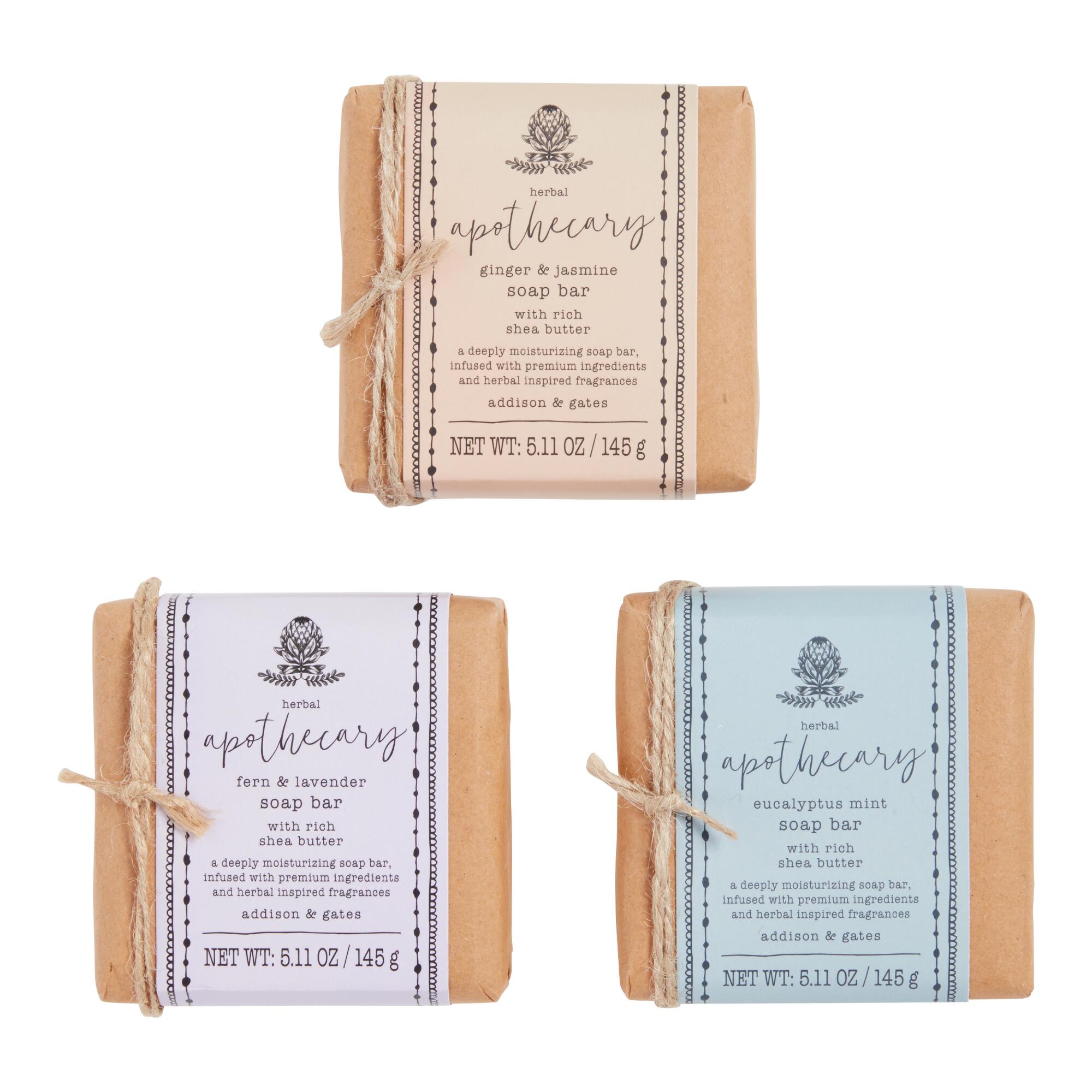 Home Apothecary Bar Soap: Purple - Paper by World Market
