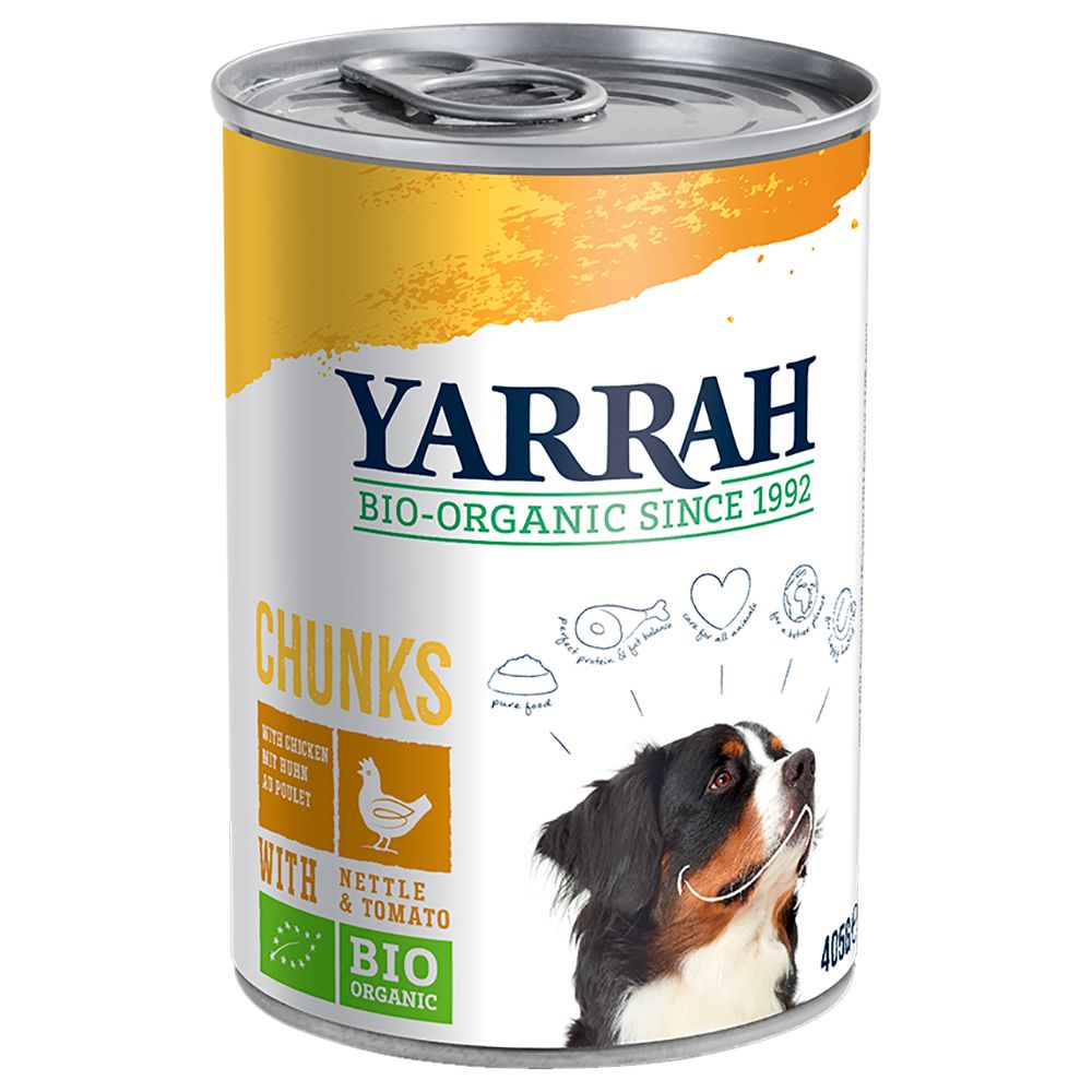 Yarrah Organic Chicken Mixed Trial Pack - Mixed Trial Pack (6 x 400g + 6 x 405g)