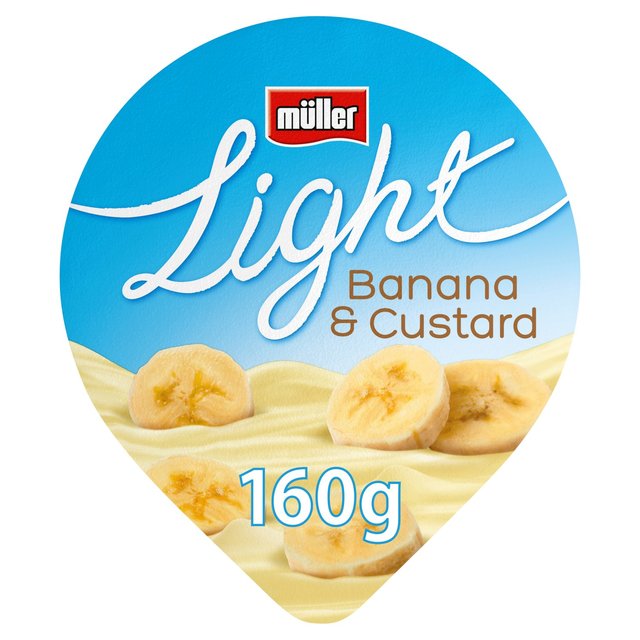 Muller Light Smooth Banana & Custard Yoghurt