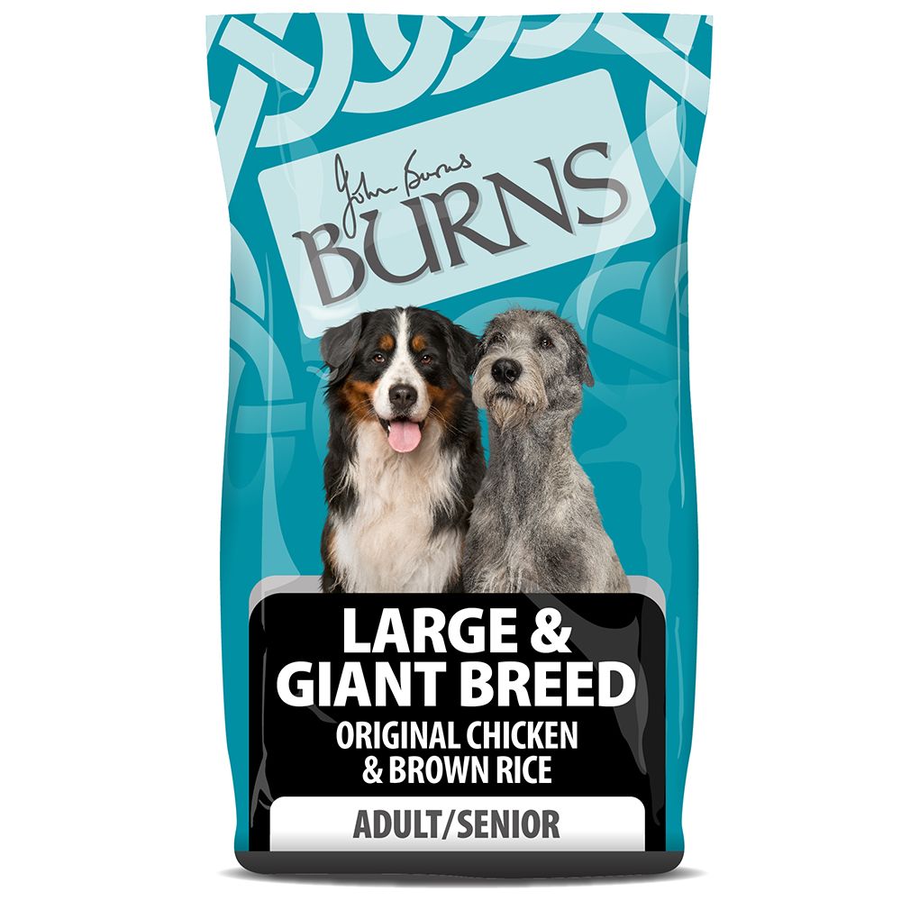 Burns Large and Giant Breed Original - Chicken & Rice - Economy Pack: 2 x 12kg