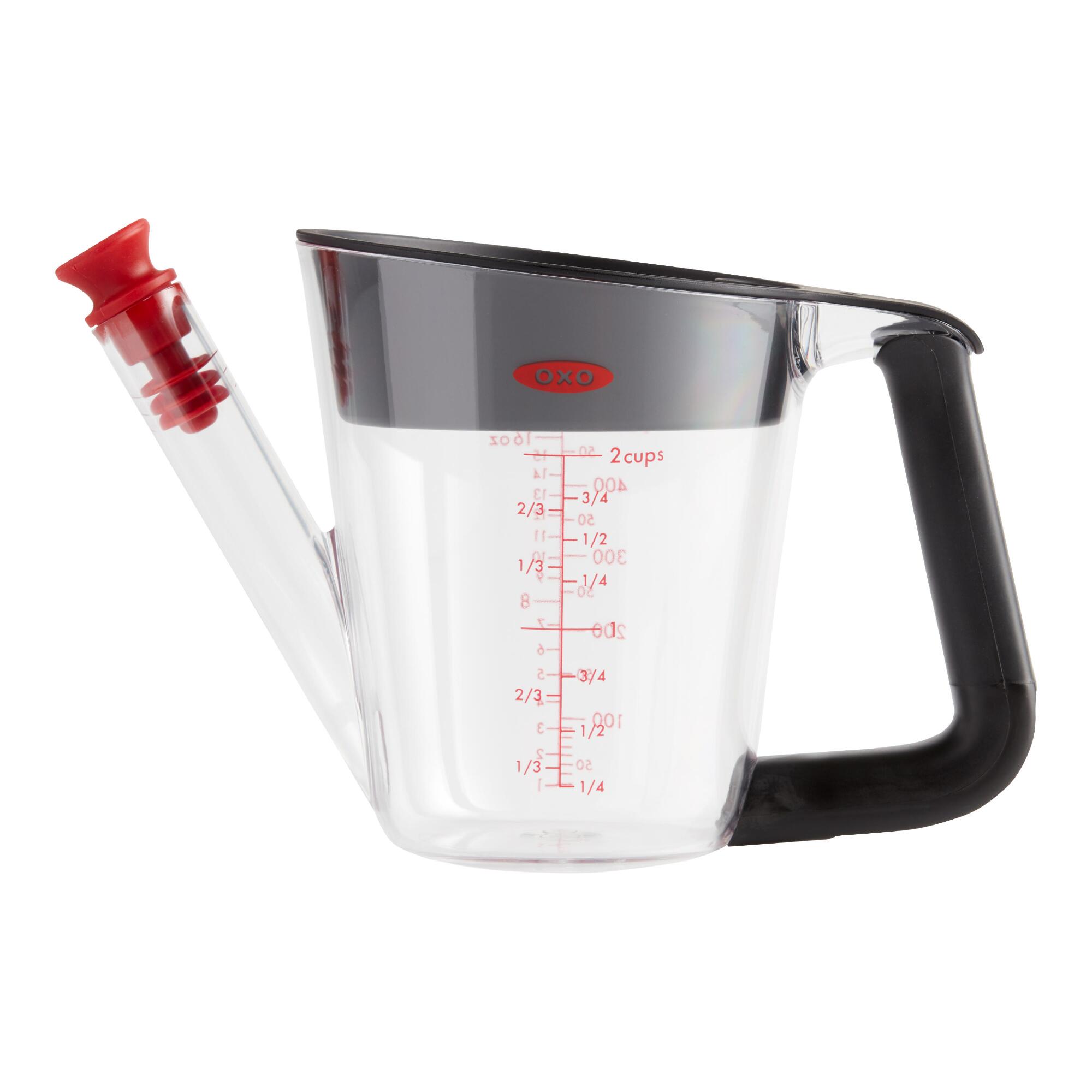 OXO 2-Cup Fat Separator: Black by World Market