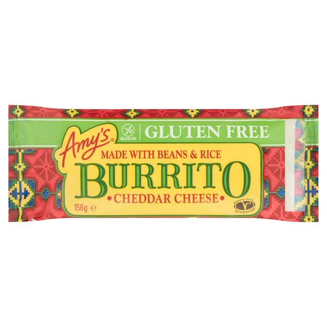 Amy's Kitchen Gluten Free Burrito with Bean & Cheese Frozen