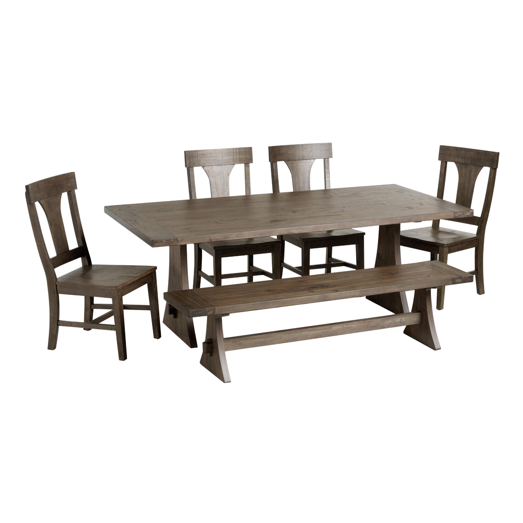 Rustic Wood Brinley Dining Collection by World Market