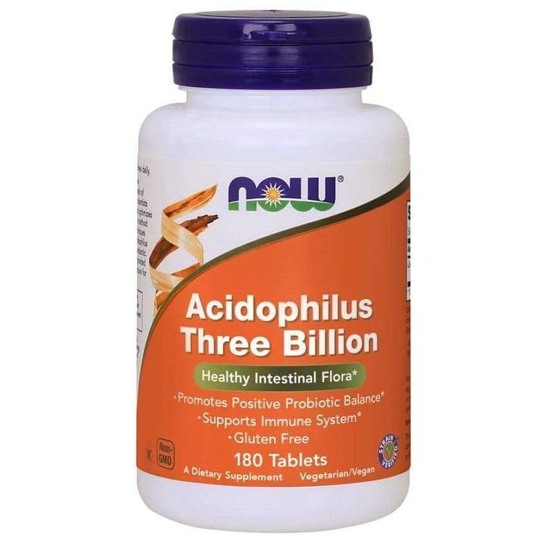 Acidophilus Three Billion - 180 tablets