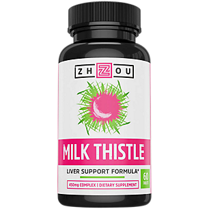 Milk Thistle - Liver Support Formula - 450 MG (60 Tablets)