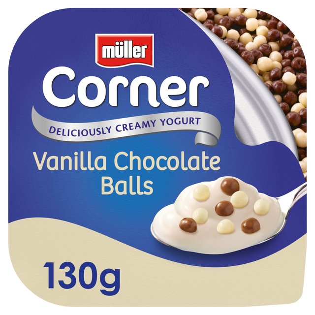Muller Corner Vanilla Yoghurt with Chocolate Balls