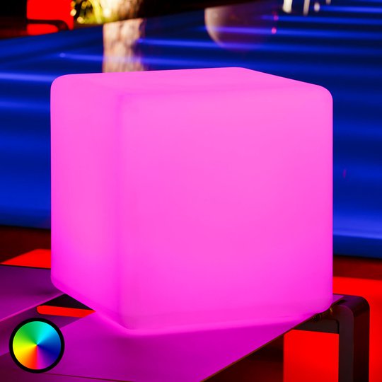 Cube – valaiseva kuutio ulkotiloihin