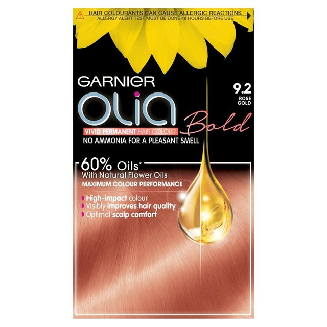 Garnier Olia Bold 9.2 Rose Gold Permanent Hair Dye