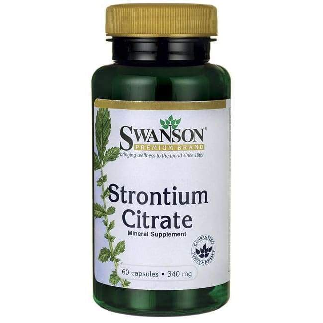 Strontium Citrate, 340mg - 60 caps