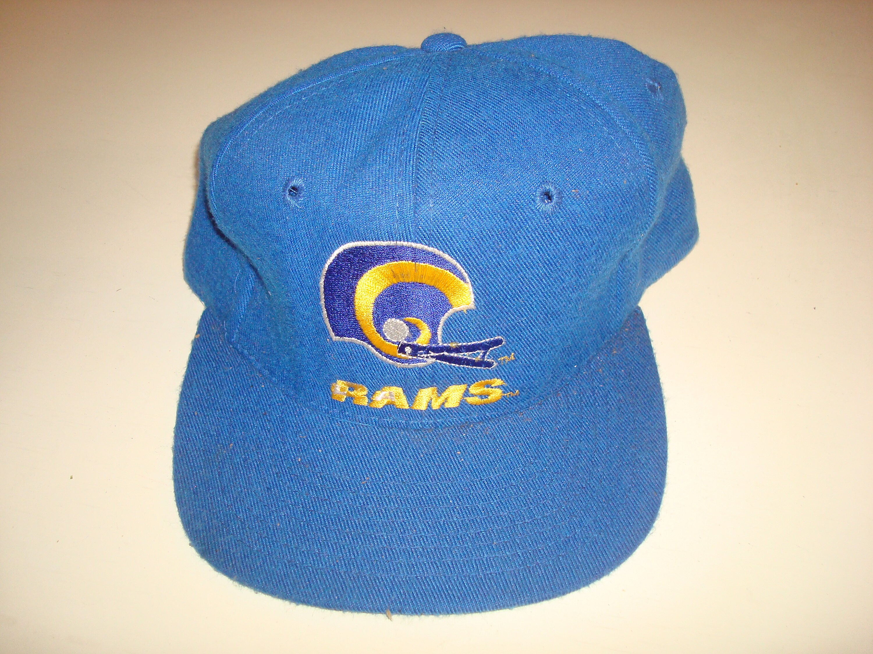 Los Angels Rams Starter Snapback Script Hat Cap Vintage 90S