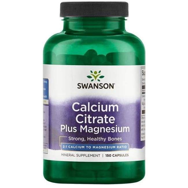 Calcium Citrate Plus Magnesium - 150 caps