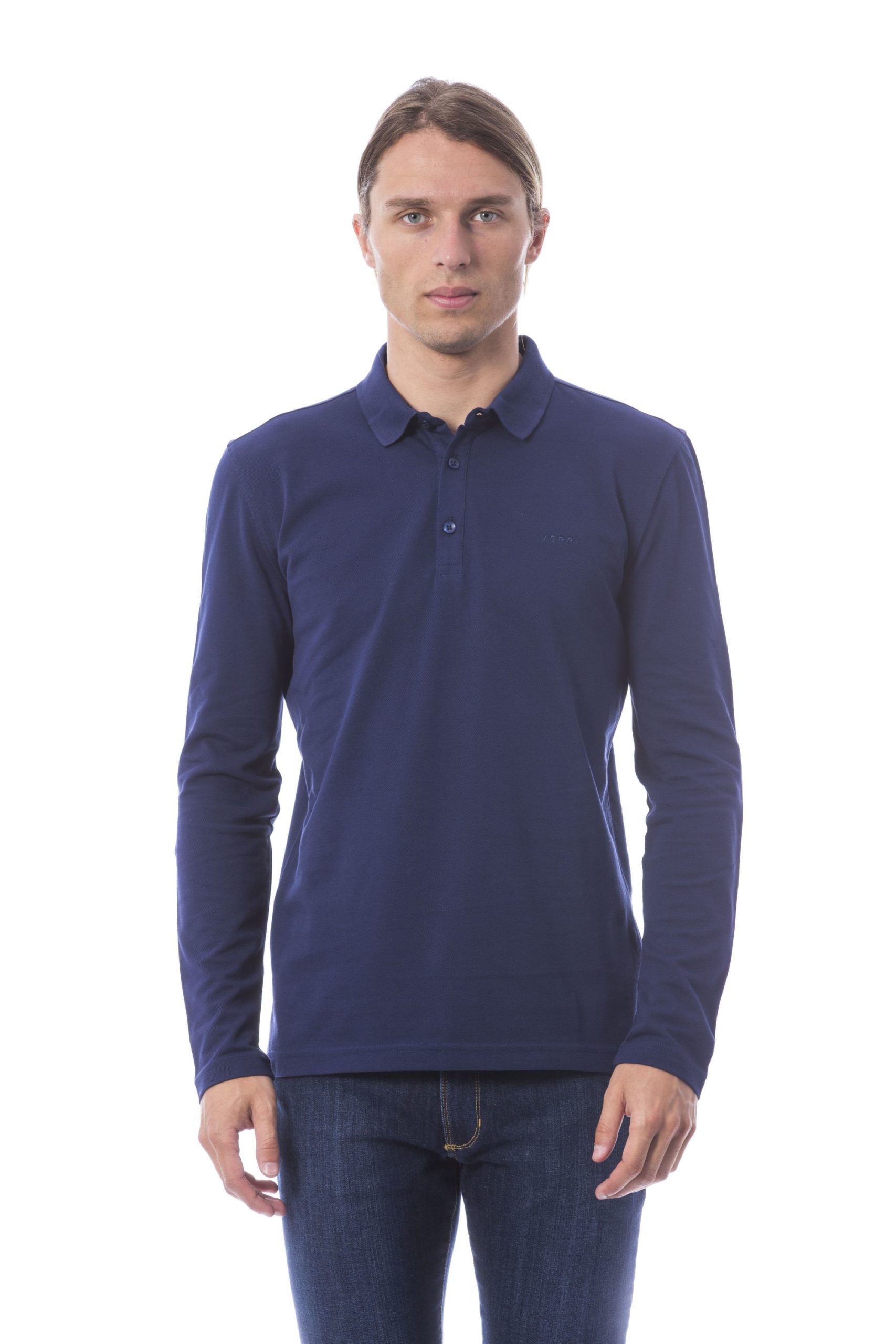 Verri Men's Vblu Polo Shirt Blue VE995148 - S