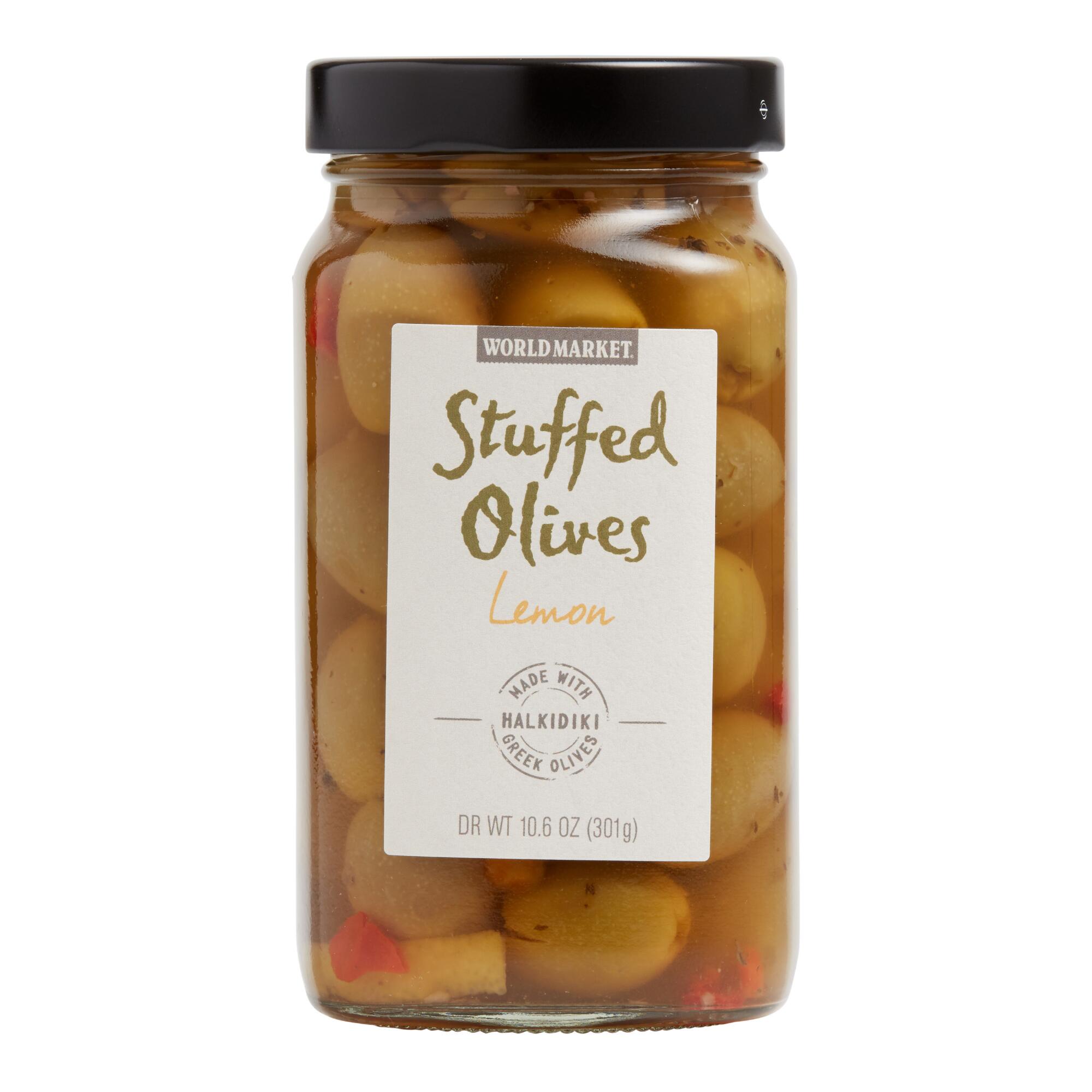 World Market Lemon Stuffed Olives by World Market