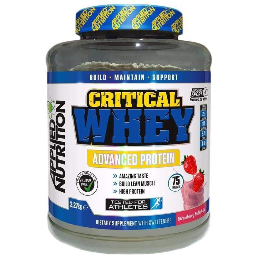 Critical Whey, Strawberry - 2270 grams