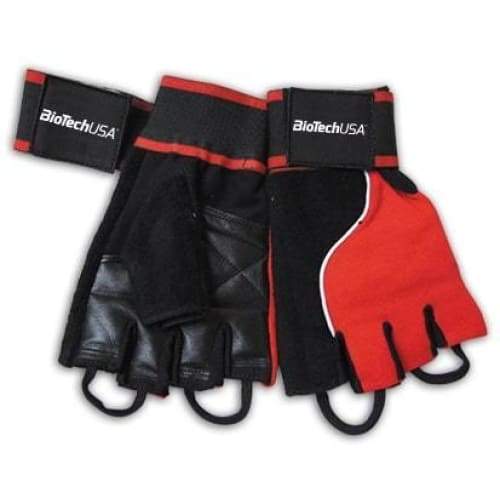 Memphis 1 Gloves, Red Black - Large
