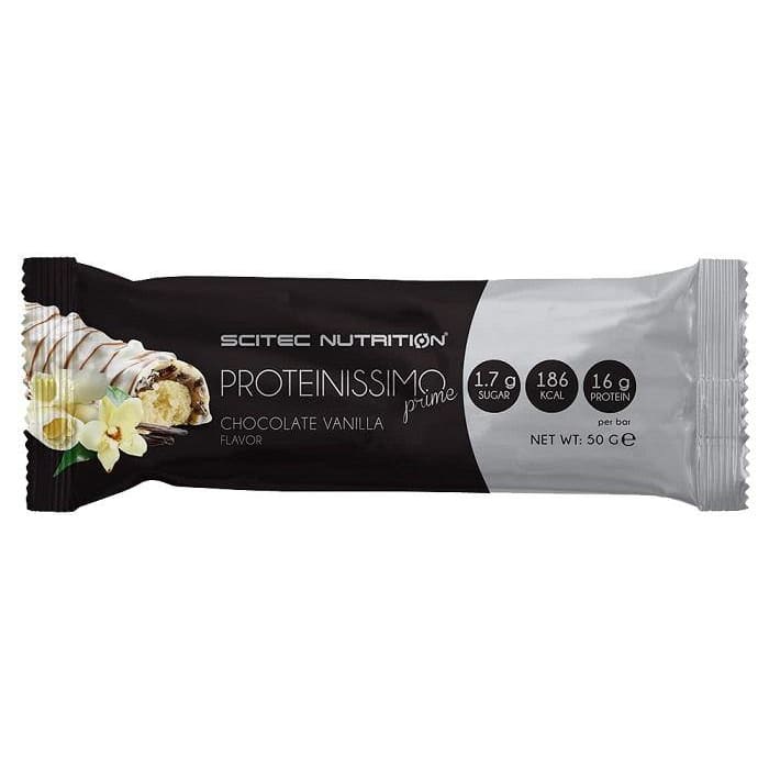 Proteinissimo Prime Bar, Vanilla-Raspberry - 24 x 50g