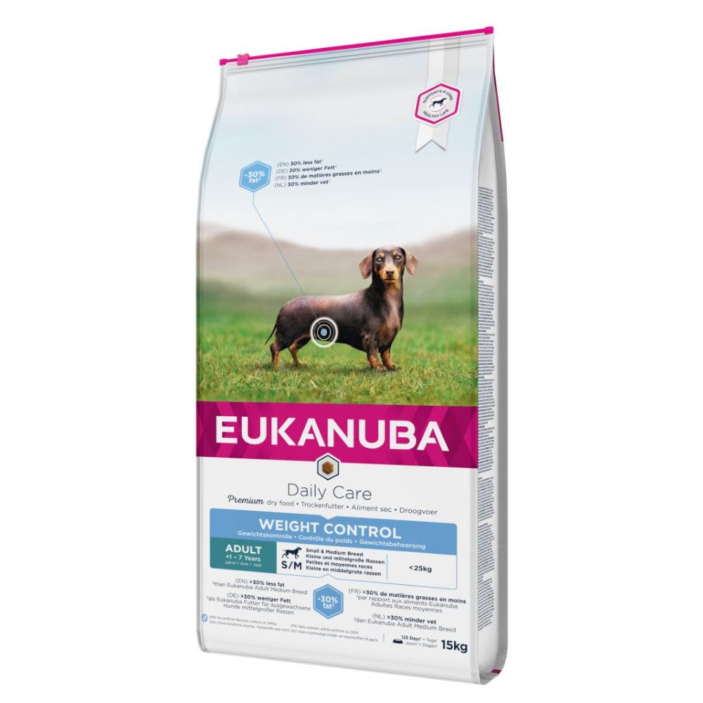 Eukanuba Medium Breed Adult - Weight Control - Economy Pack: 2 x 15kg