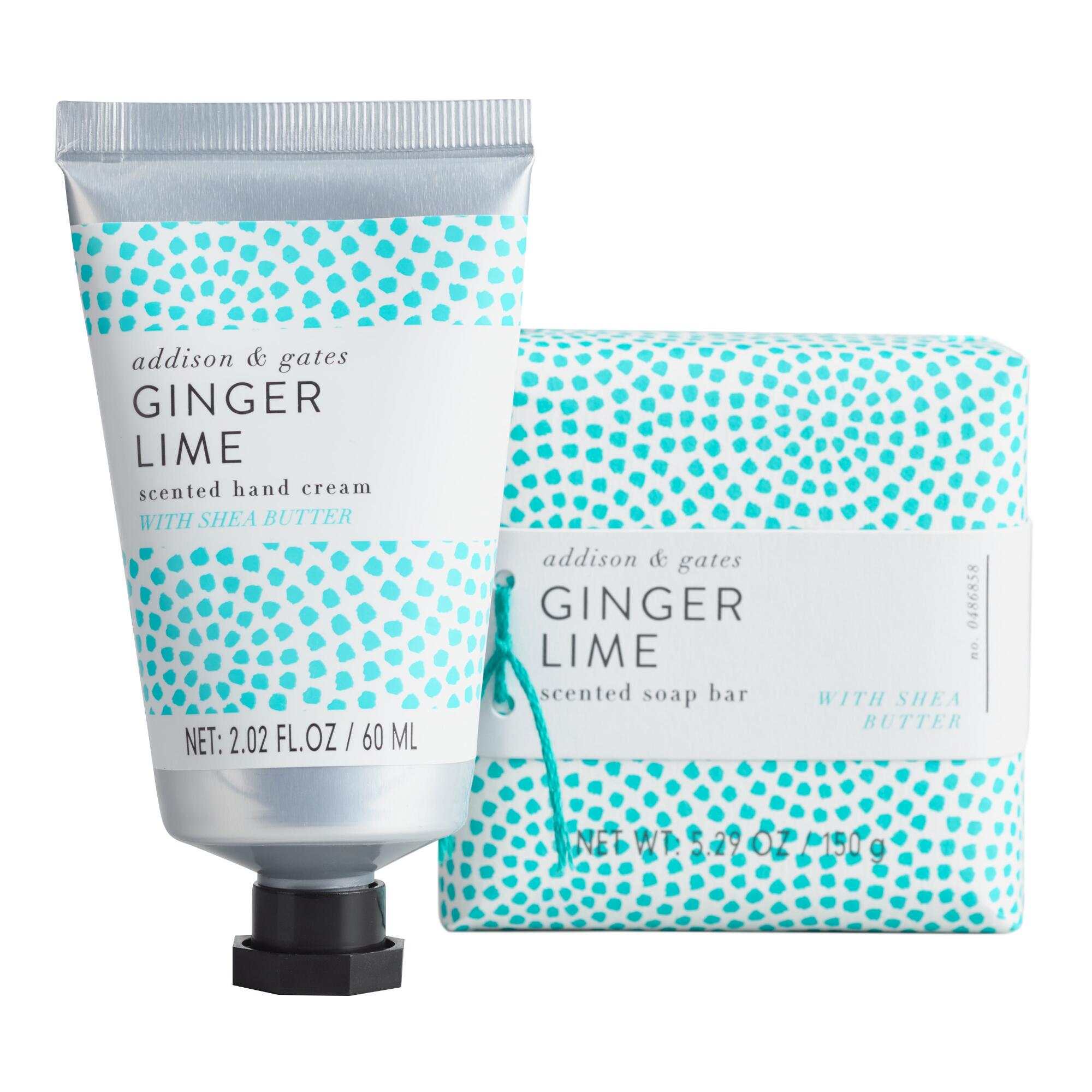A&G Geo Pop Ginger Lime Bath and Body Collection by World Market