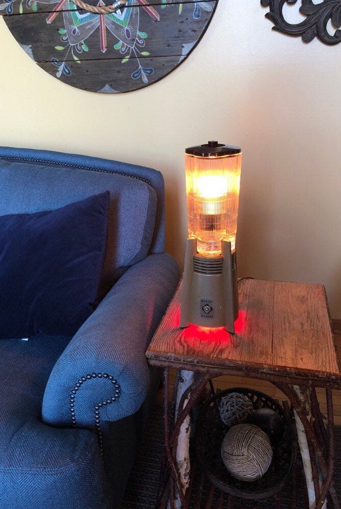 steampunk Blender Lamp