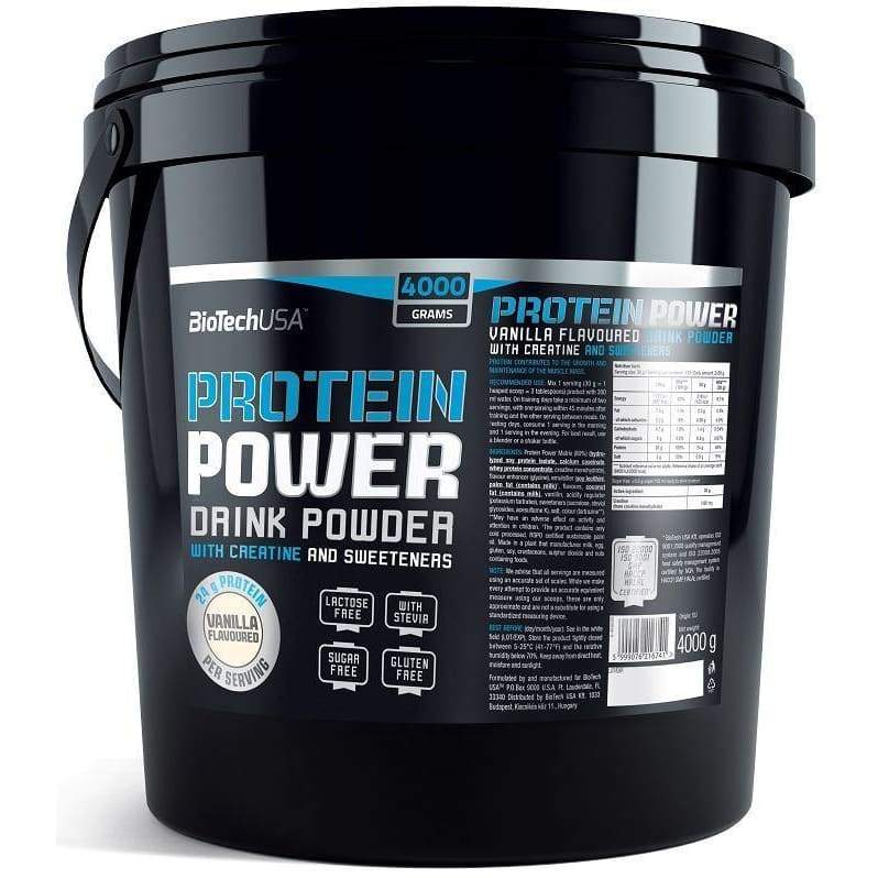 Protein Power, Vanilla - 4000 grams