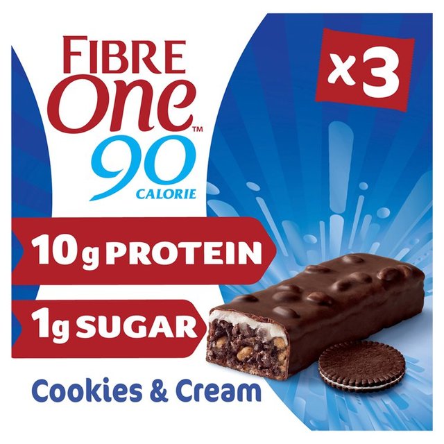 Fibre One Protein Cookies & Cream Bars