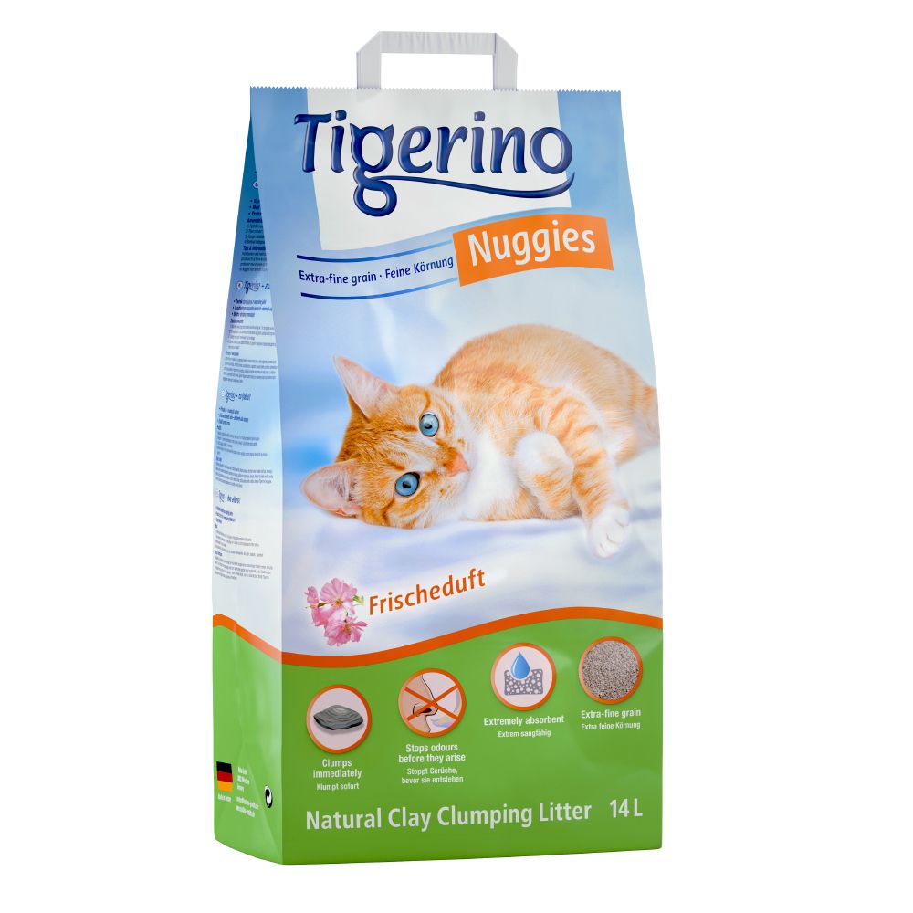 Tigerino Nuggies Cat Litter - Fresh - 14l