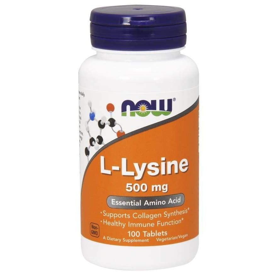L-Lysine, 500mg - 100 tablets