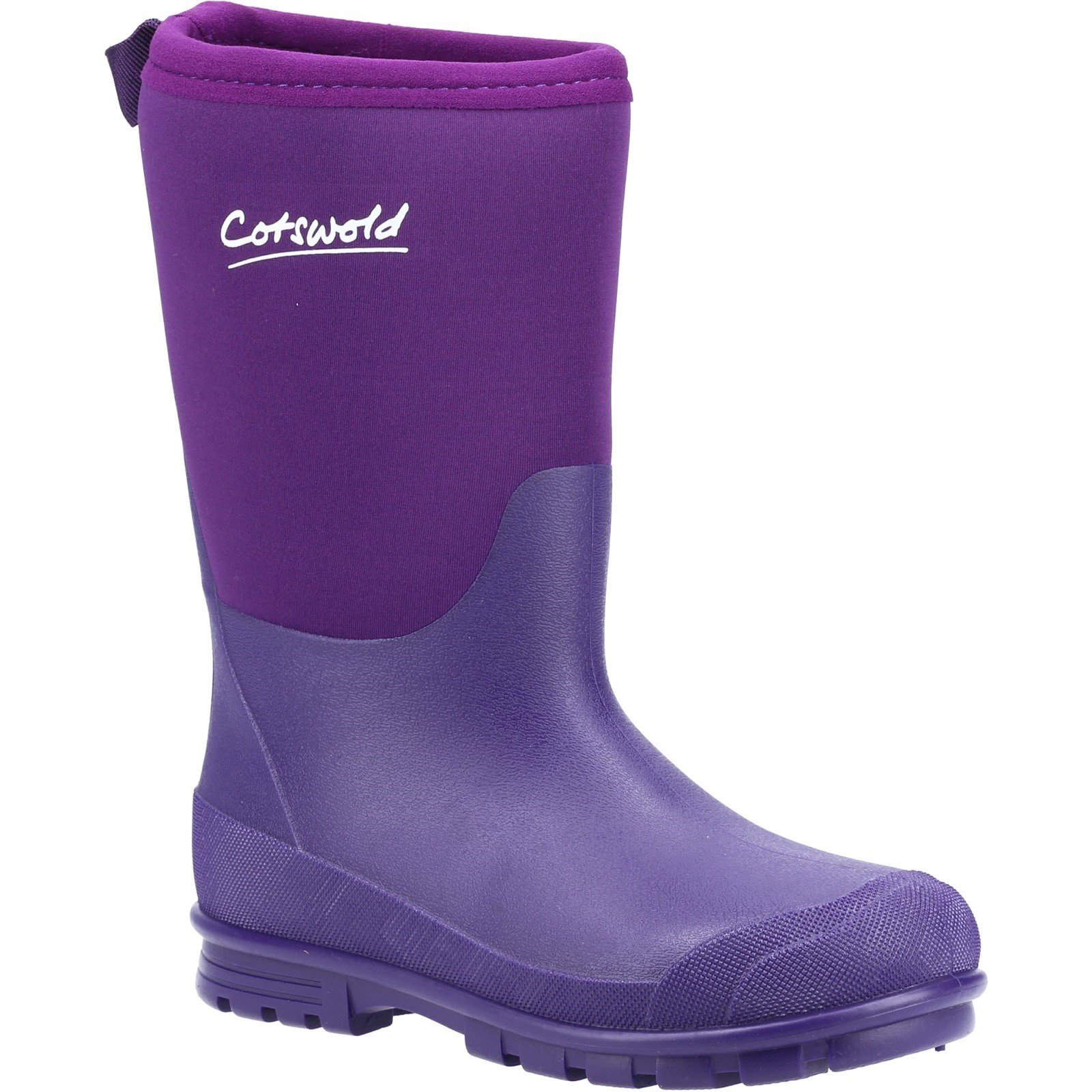 Cotswold Unisex Hilly Neoprene Wellington Boot Purple 31492 - Purple 10
