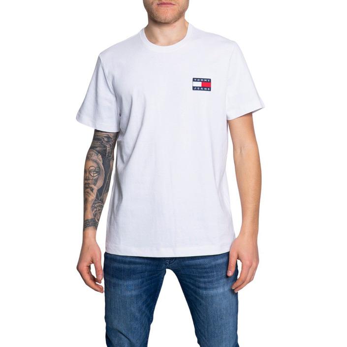Tommy Hilfiger Jeans Men's T-Shirt White 189066 - white XS