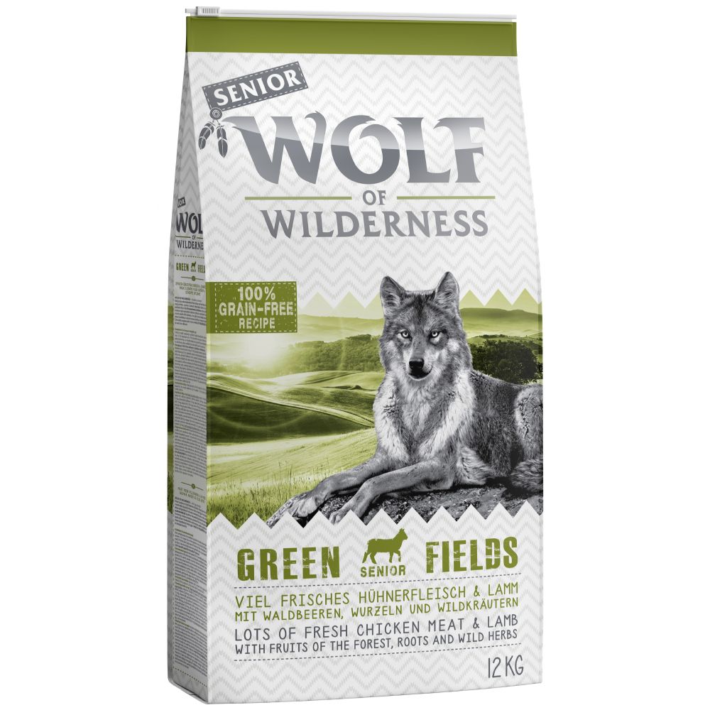 Wolf of Wilderness Senior "Green Fields" - Lamb - 5kg