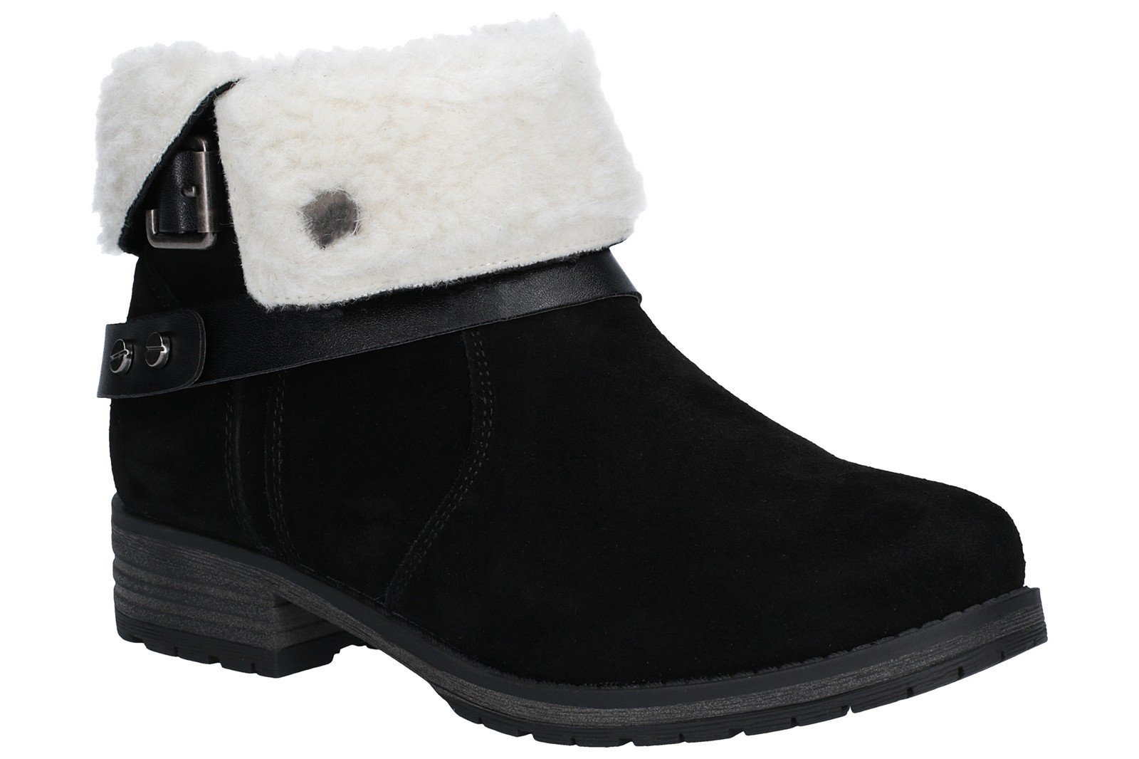 Fleet & Foster Women's Soda Ankle Boot Black 27145-45603 - Black 3
