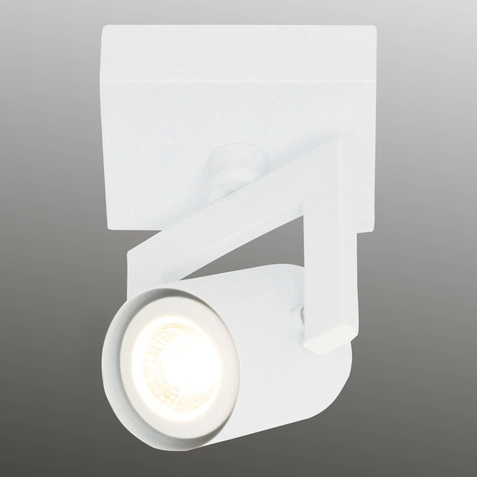 Valkoinen kattovalaisin ValvoLED 1-lamppuinen
