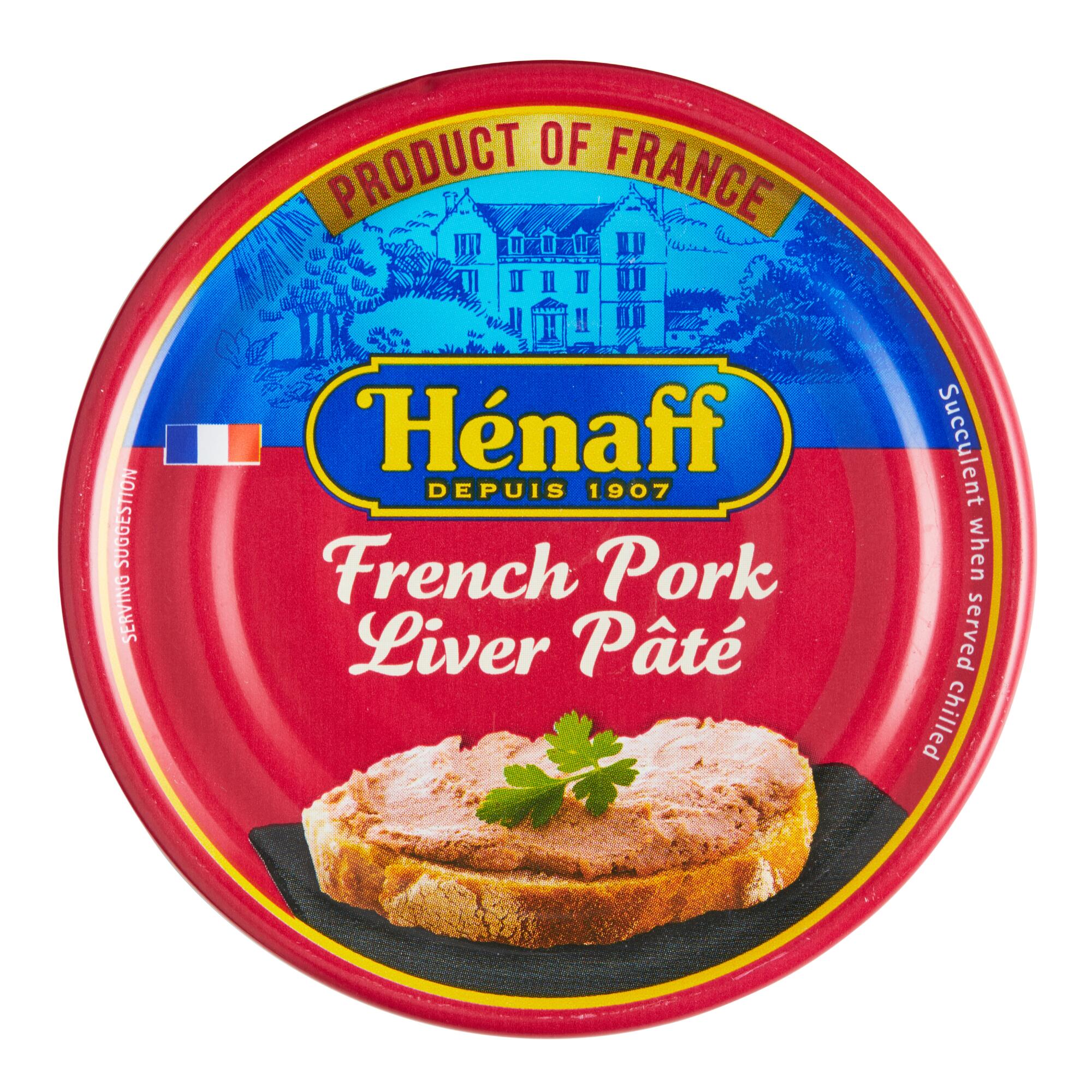Henaff Pork Liver Pate Set Of 12 by World Market