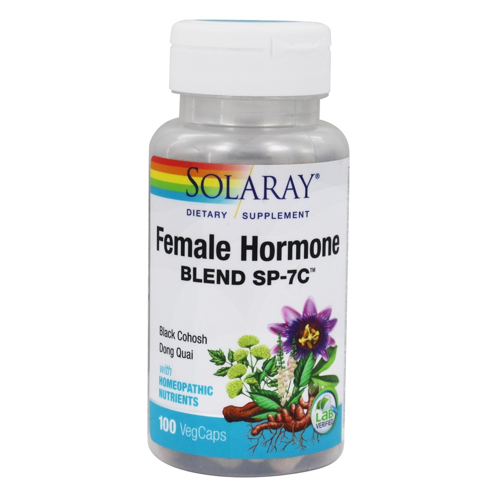 Solaray - Female Hormone Blend SP-7C - 100 Capsules