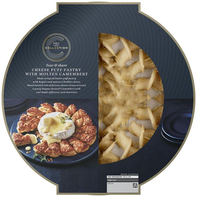 M&S Cheese Puff Pastry with Molten Camembert