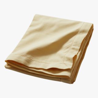 Ester 90x90cm Tablecloth, Light yellow