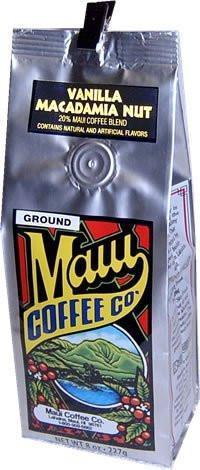 Maui Coffee Company, Maui Blend Vanilla Macadamia Nut coffee, 7 oz. - Ground