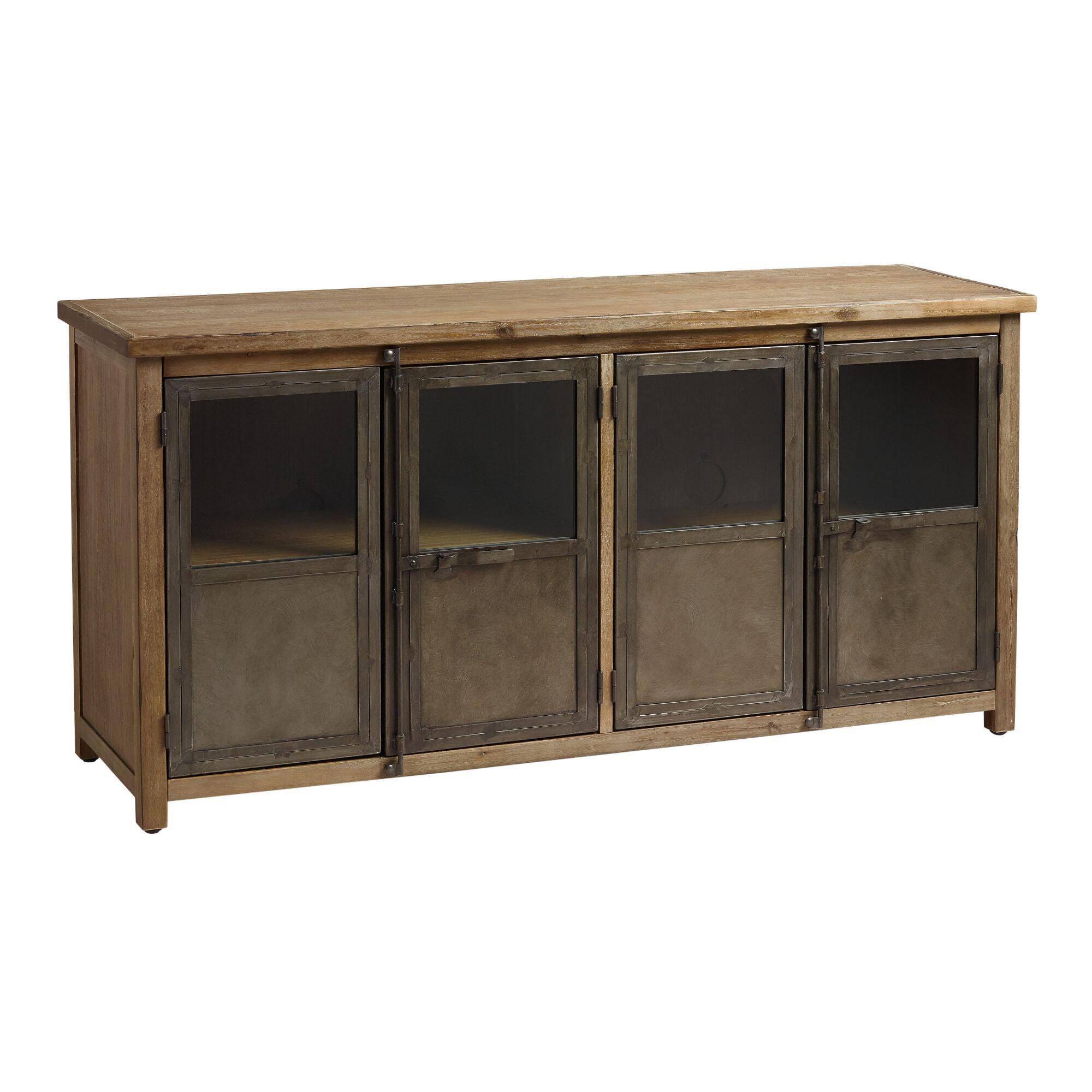 Langley Storage Cabinet: Brown - Wood by World Market