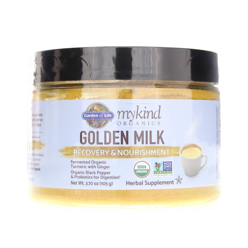 Garden of Life mykind Organics Golden Milk Recovery & Nourishment 3.7 Oz