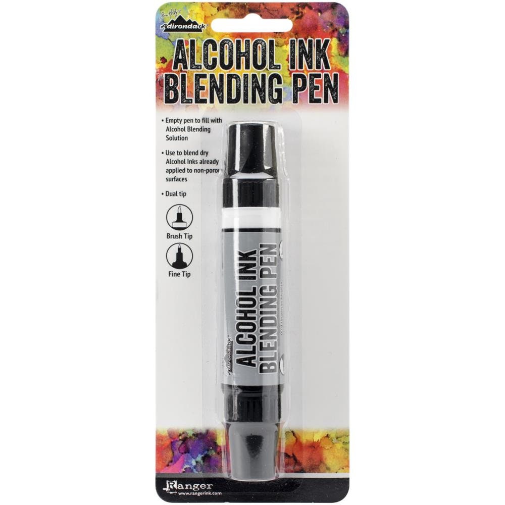 1 Alcohol Ink Blending Pen | Empty Requires Blending Solution - Ranger, Tim Holtz, Metal, Jewelry, Papercraft, Ceramic Making Patinas