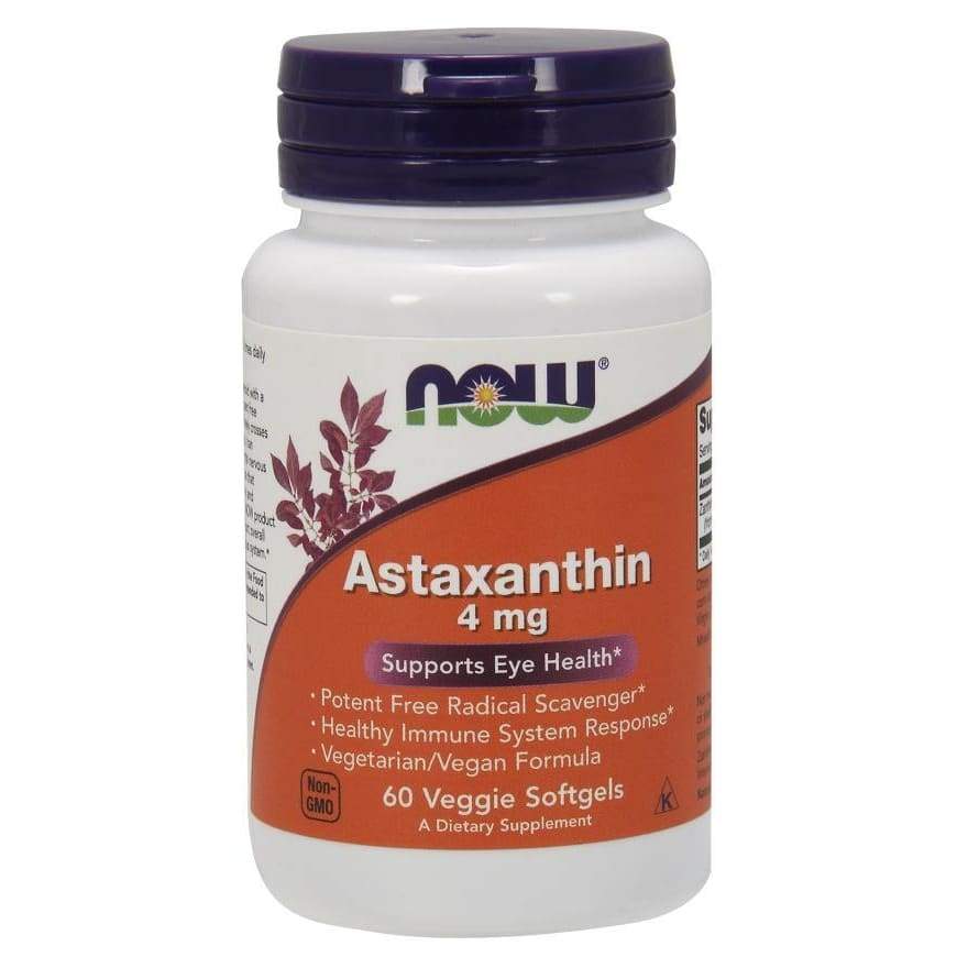 Astaxanthin, 4mg - 60 veggie softgels